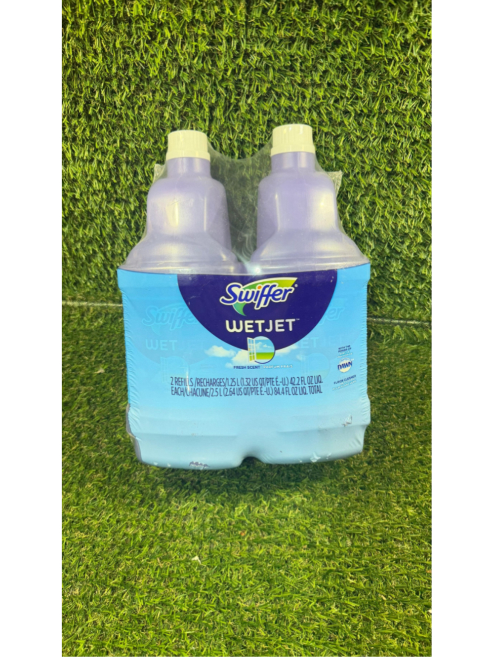 Swiffer WetJet Multi-Surface Floor Cleaner Fresh Scent 42.2oz 2-Pack #z01 x28